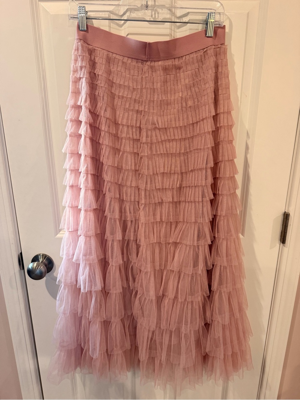 Pink Ruffle Skirt Size Large - Picture 5 of 5